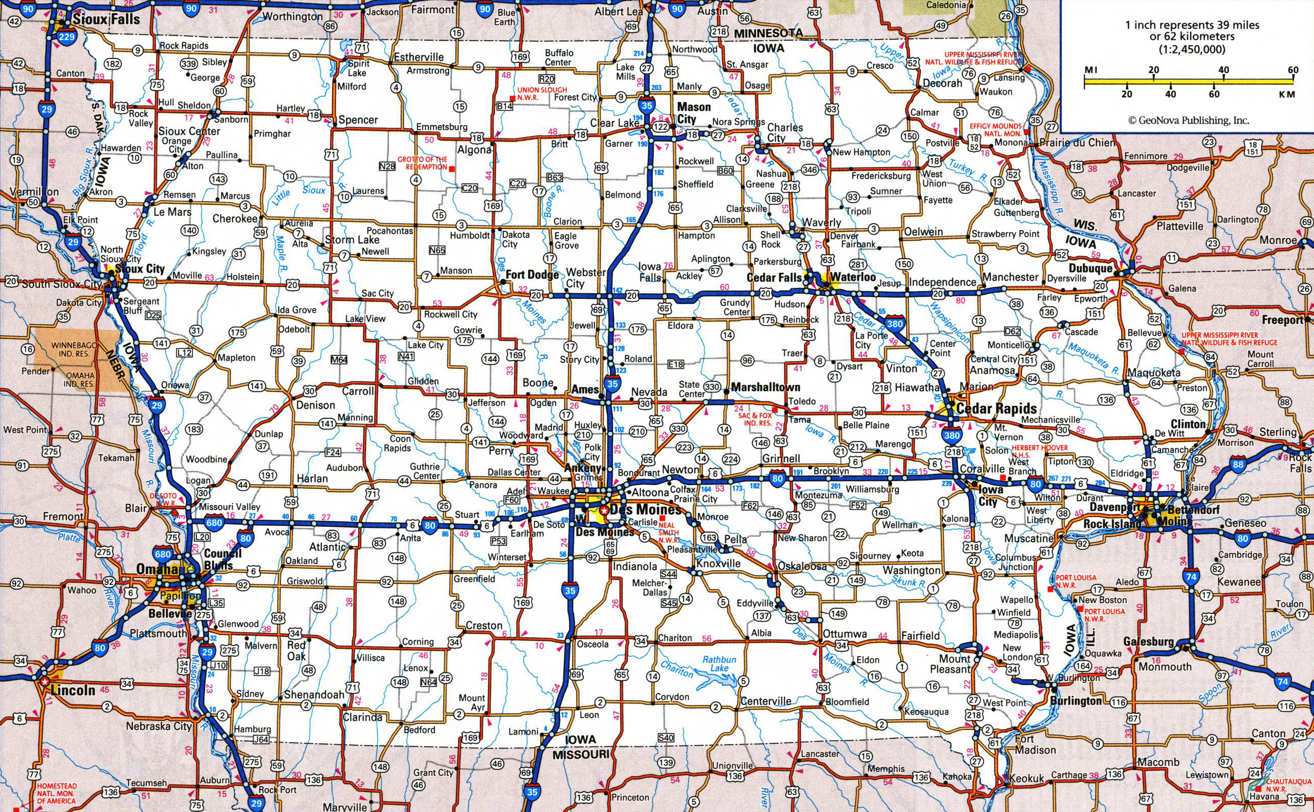iowa-state-road-map-images-and-photos-finder