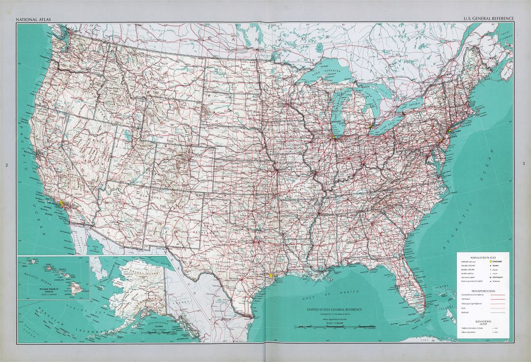 Large Detailed Political Map Of The United States The Usa Large | Hot ...