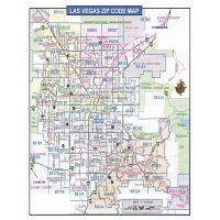 Vintage Las Vegas City Map Las Vegas Strip Map 1998 Foldable Road Map